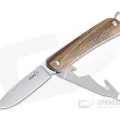Boker Plus Mini Tech-Tool 2 Zebra Wood Slip Joint 01BO877