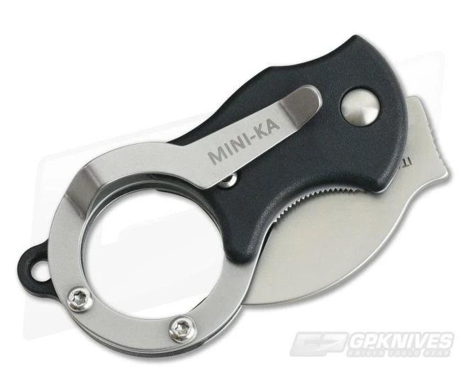Fox Knives Mini-Ka Liner Lock Key Ring Karambit Black FRN 01FX328 - Image 2