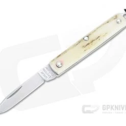 Great Eastern Cutlery #05 PPP Keychain Knife Pen Blade Sambar Stag Slip Joint Folder 052121-SS-08