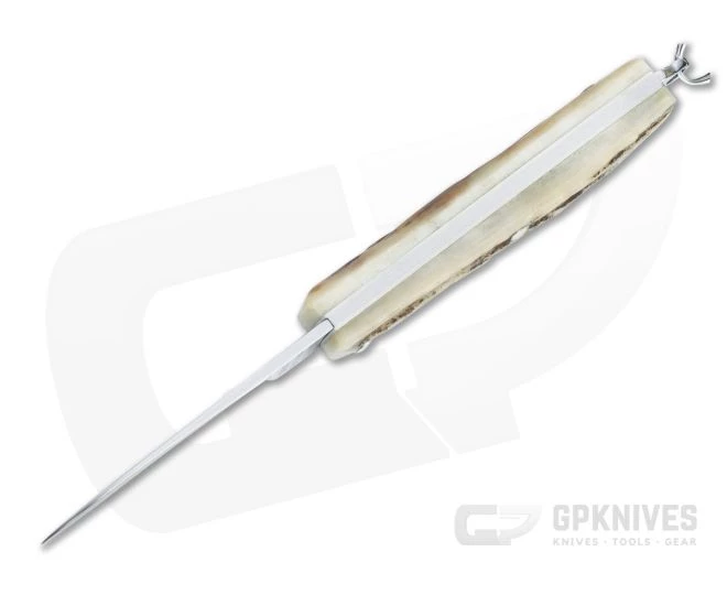 Great Eastern Cutlery #05 PPP Keychain Knife Pen Blade Sambar Stag Slip Joint Folder 052121-SS-11 - Image 3