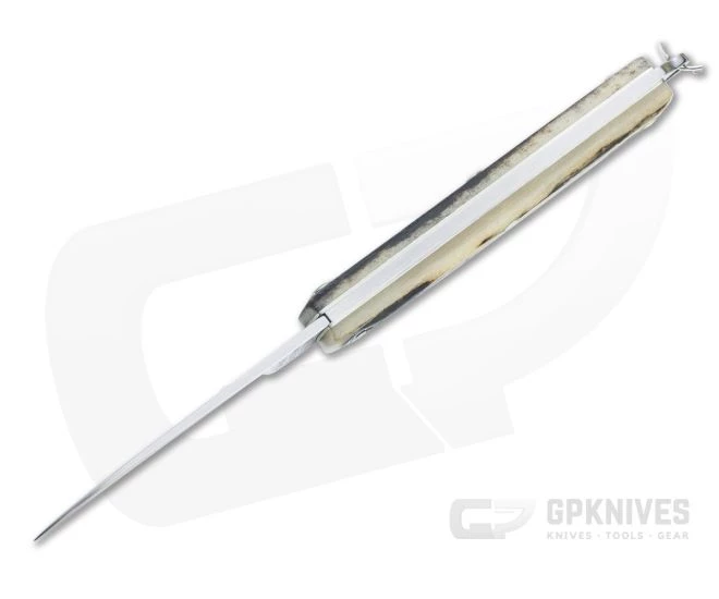 Great Eastern Cutlery #05 PPP Keychain Knife Pen Blade Sambar Stag Slip Joint Folder 052121-SS-16 - Image 3