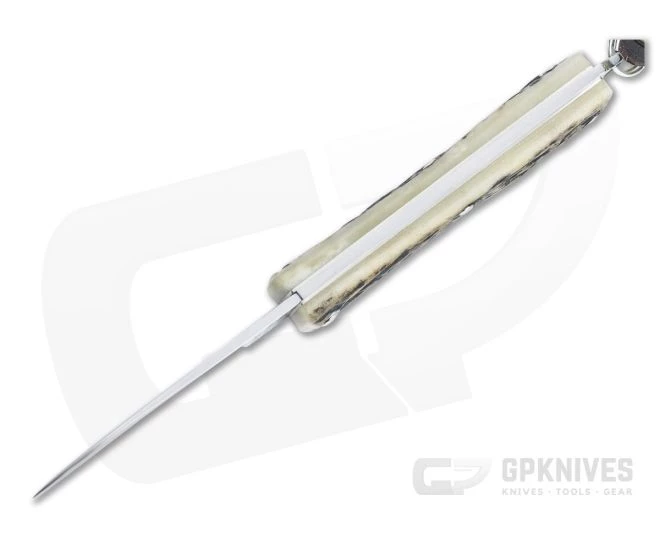 Great Eastern Cutlery #05 PPP Keychain Knife Pen Blade Sambar Stag Slip Joint Folder 052121-SS-20 - Image 3