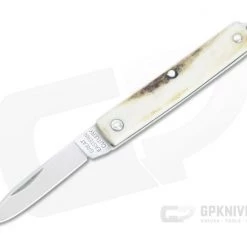 Great Eastern Cutlery #05 PPP Keychain Knife Pen Blade Sambar Stag Slip Joint Folder 052121-SS-21