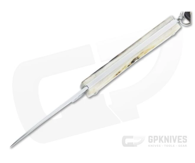 Great Eastern Cutlery #05 PPP Keychain Knife Pen Blade Sambar Stag Slip Joint Folder 052121-SS-24 - Image 3