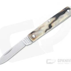 Great Eastern Cutlery #05 PPP Keychain Knife Pen Blade Sambar Stag Slip Joint Folder 052121-SS-36