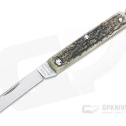 Great Eastern Cutlery #05 PPP Keychain Knife Sheepsfoot Sambar Stag Slip Joint Folder 053121-SS-07