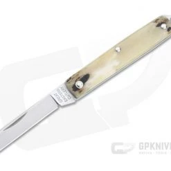 Great Eastern Cutlery #05 PPP Keychain Knife Sheepsfoot Sambar Stag Slip Joint Folder 053121-SS-10