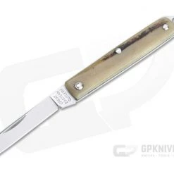 Great Eastern Cutlery #05 PPP Keychain Knife Sheepsfoot Sambar Stag Slip Joint Folder 053121-SS-19