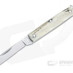 Great Eastern Cutlery #05 PPP Keychain Knife Sheepsfoot Sambar Stag Slip Joint Folder 053121-SS