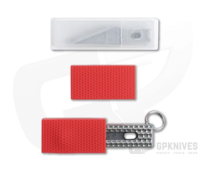 Maratac Slide Lock Titanium Craft Knife 2.0 + Spare Blades + Blade Caps - Image 4