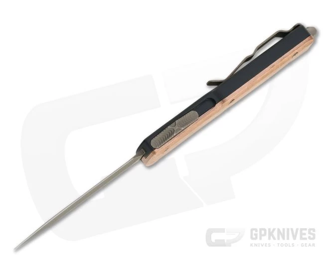Microtech UTX-70 Signature Double Edge Apocalyptic Bronze 204P Copper Top OTF Automatic 147-13APCPS - Image 3
