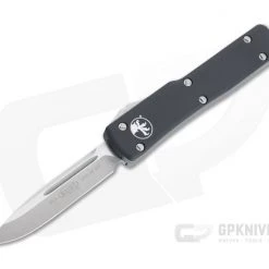 Microtech UTX-70 Satin Drop Point M390 OTF Automatic Knife 148-4