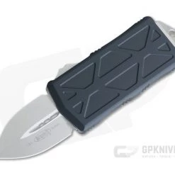 Microtech Exocet Plain Double Edge Stonewashed M390 Money Clip OTF Cali Legal Auto 157-10