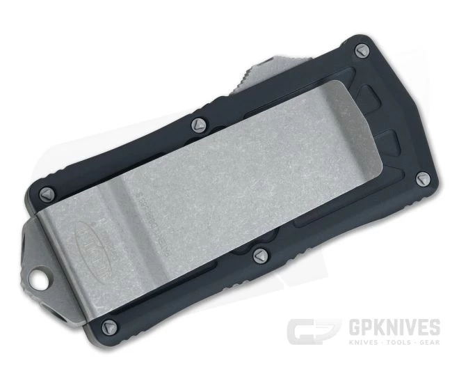 Microtech Exocet Tanto Apocalyptic XHP Black CA Legal OTF Automatic 158-10AP - Image 2