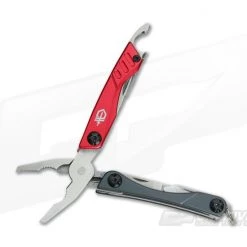 Gerber Dime Red Butterfly Opening Keychain Multi-Tool 30-000417