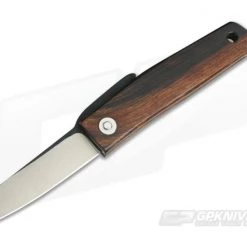 Hiroaki Ohta Knives OFF FK5P Desert Iron Wood Friction Folder 3680