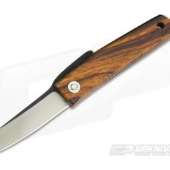 Hiroaki Ohta Knives OFF FK5P Desert Iron Wood Friction Folder 3681