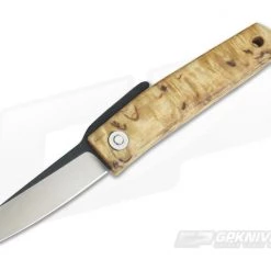 Hiroaki Ohta Knives OFF FK5 Birch Wood Friction Folder 3682