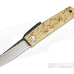 Hiroaki Ohta Knives OFF FK5 Birch Wood Friction Folder 3683