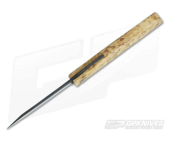 Hiroaki Ohta Knives OFF FK7P Birch Wood Friction Folder 3687 - Image 3