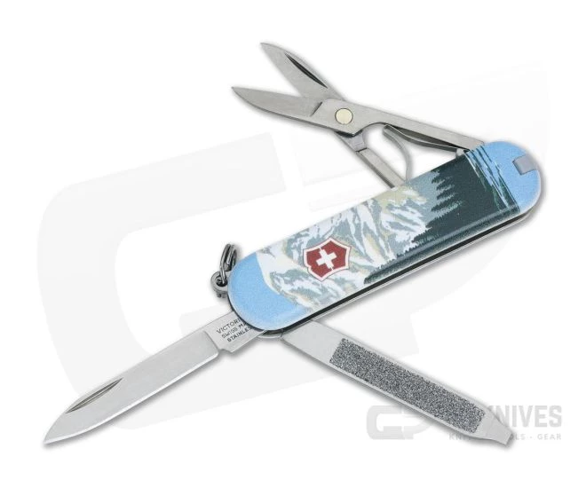 Victorinox Classic SD Mount Rainier National Park Swiss Army Knife Limited 2019 55482
