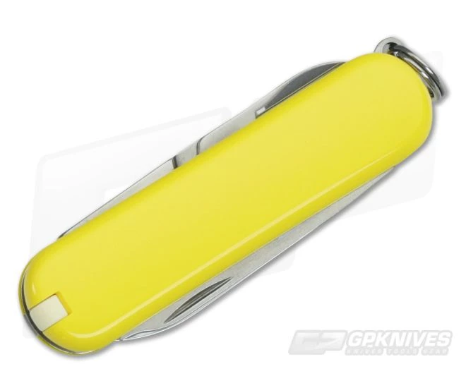 Victorinox Classic SD Yellow Swiss Army Knife 0.6223.8-033-X1 - Image 2