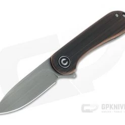 CIVIVI Mini Elementum Gray Hand Rubbed 14C28N Copper Frame Lock Flipper C18062Q-2
