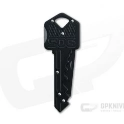 SOG Key Knife Black Back Lock Folding Knife KEY-101