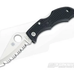 Spyderco Ladybug 3 Serrated VG10 Black FRN LBKS3