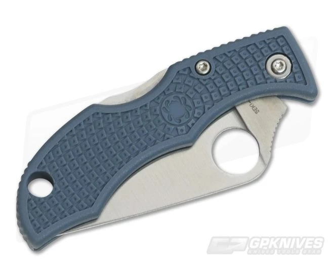 Spyderco Ladybug 3 Sprint Blue Gray V-Toku2/SUS 410 Laminate LBLP3E - Image 2