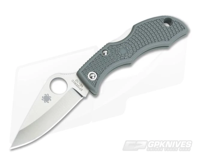 Spyderco Ladybug 3 Plain VG10 Foliage Green FRN LFGP3