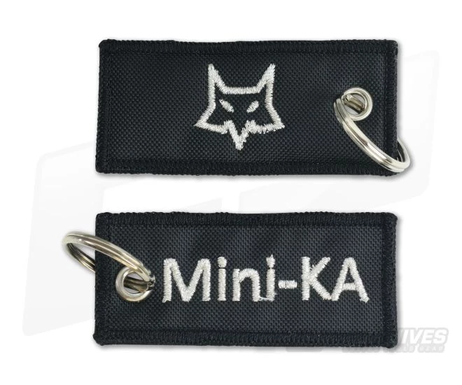 Fox Knives Mini-Ka Liner Lock Key Ring Karambit Black FRN 01FX328 - Image 4