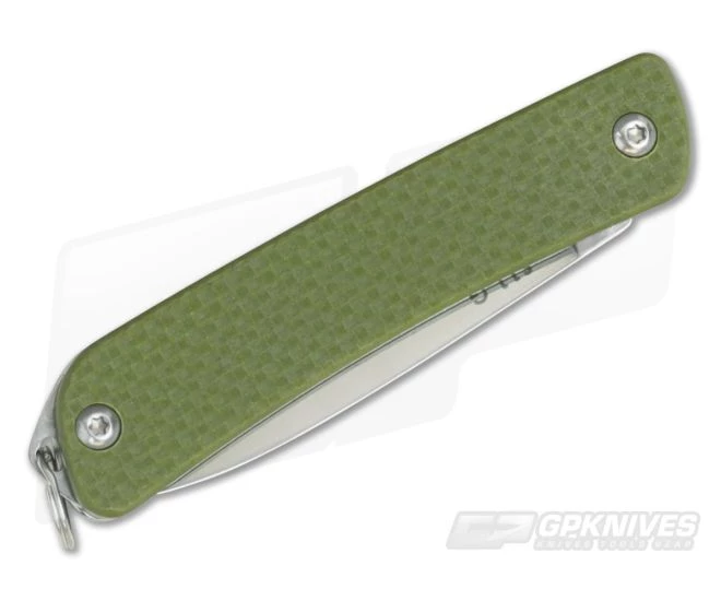 RUIKE S11-G Criterion Collection Series 12c27 Keychain Slip Joint Green G10 - Image 2